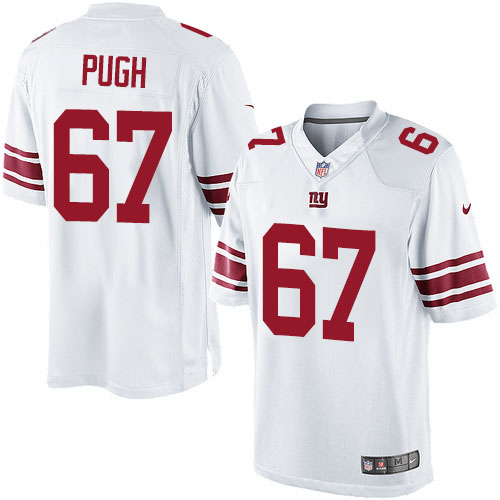Youth Elite Justin Pugh Nike Jersey White Road - #67 NFL New York Giants